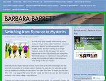 Tablet Screenshot of barbarabarrettbooks.com